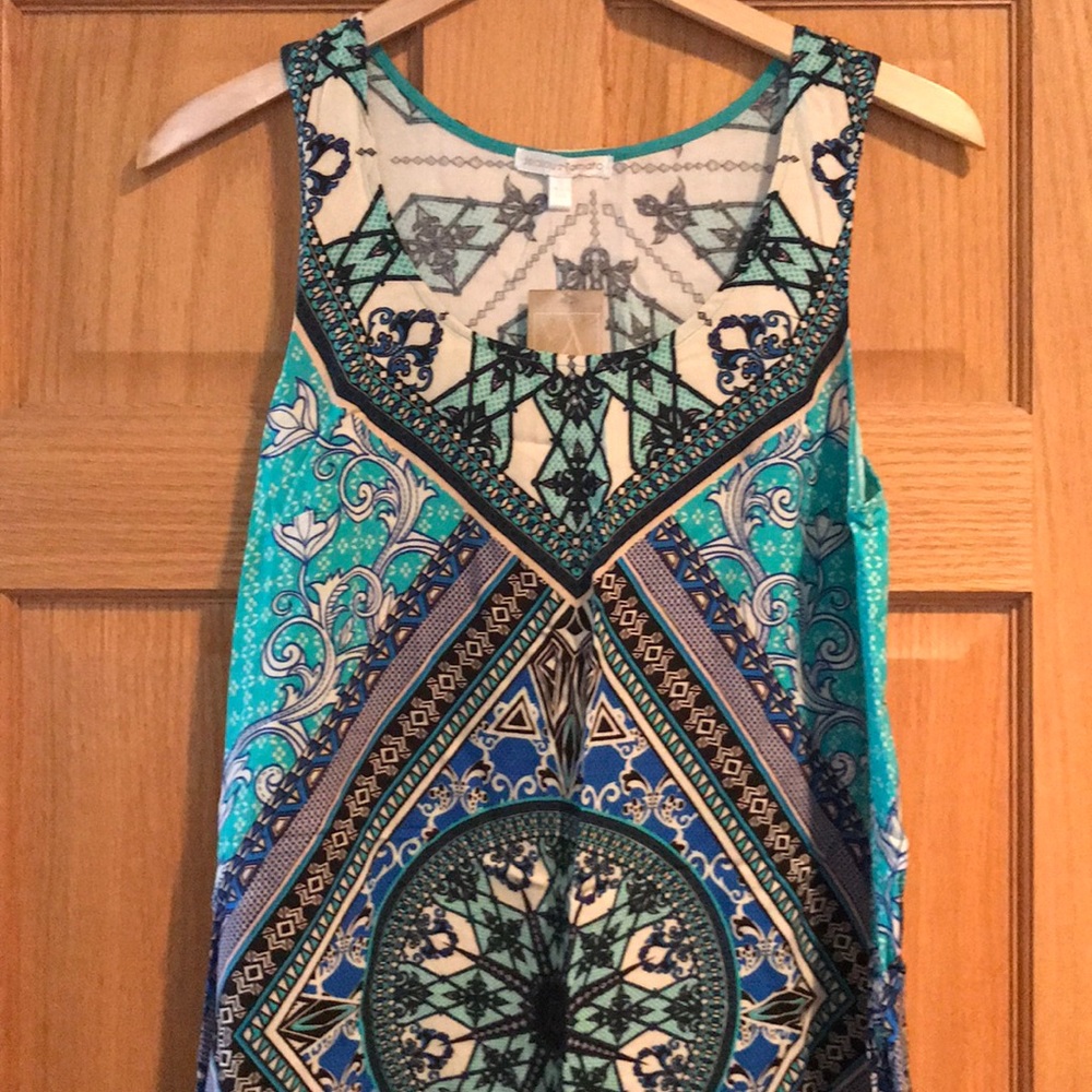 Scoop neck tunic/short dress Francesca’s S NWT